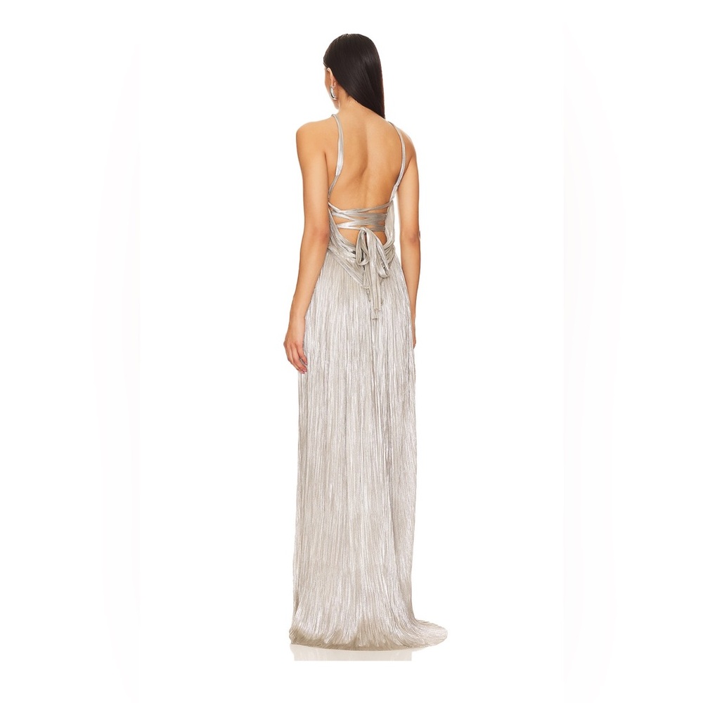 Maria Lucia Hohan Ravisa Gown in Gunmetal - Picture 3 of 11